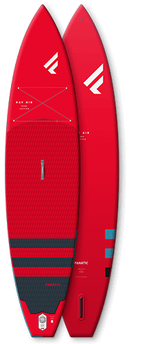 Pure Paddel und Leash Fanatic 2020 SUP Set Fly Air SUP Board 