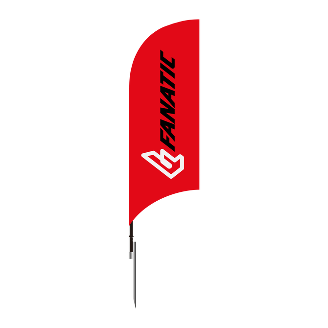 Beachflag w/o Pole & Base (421x80 cm) - Unicolor - OneSize