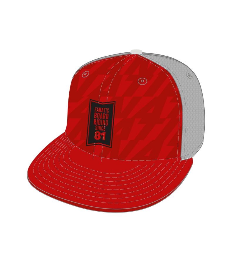 Net Cap Boardriding - red - OneSize