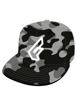 New Era Snapback Cap Camo - grey - M/L