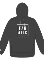 Hoodie Fanatic Addicted - dark heather grey - 46/XS