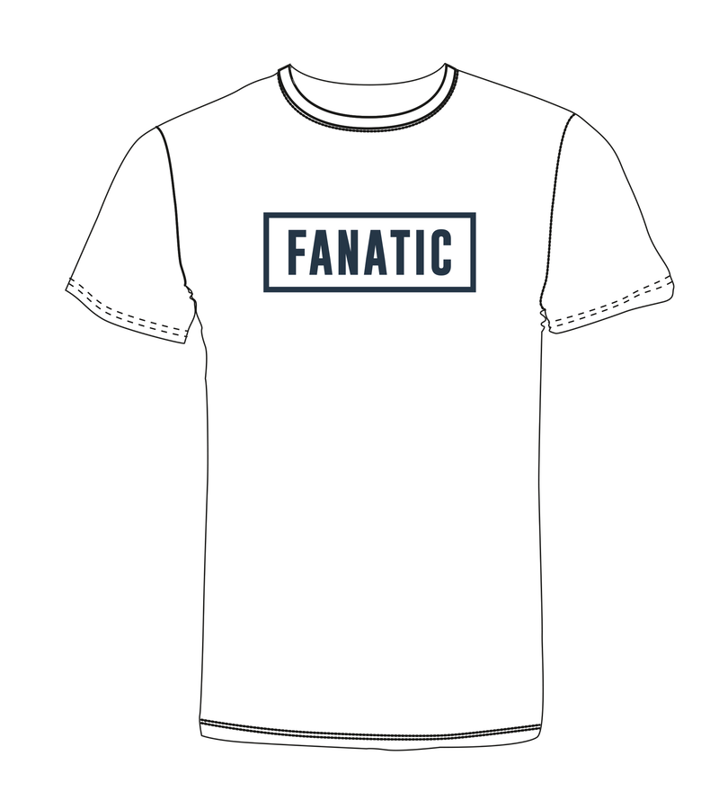 Kids Tee SS Fanatic - white - 05/06
