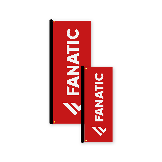 Flag Vertical - C53:red - 160x60cm