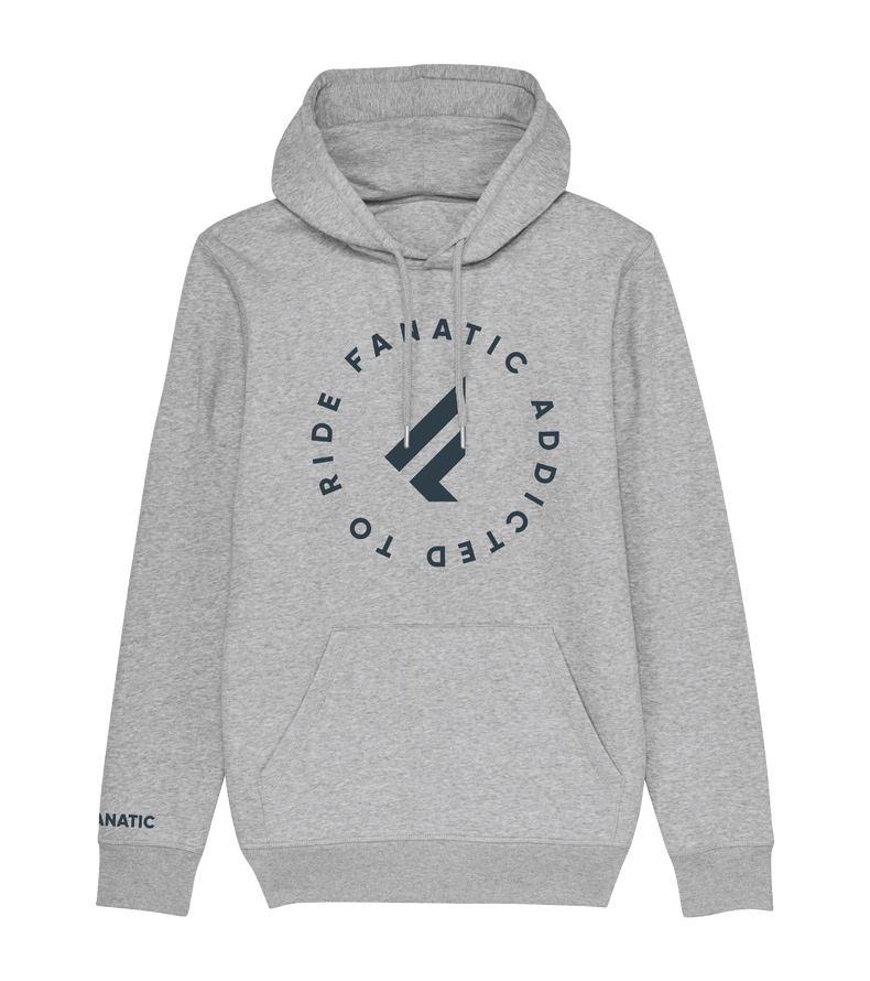Hoodie Addicted - heather grey - 46/XS