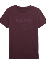 Tee SS Fanatic Men - heather grape red - 48/S