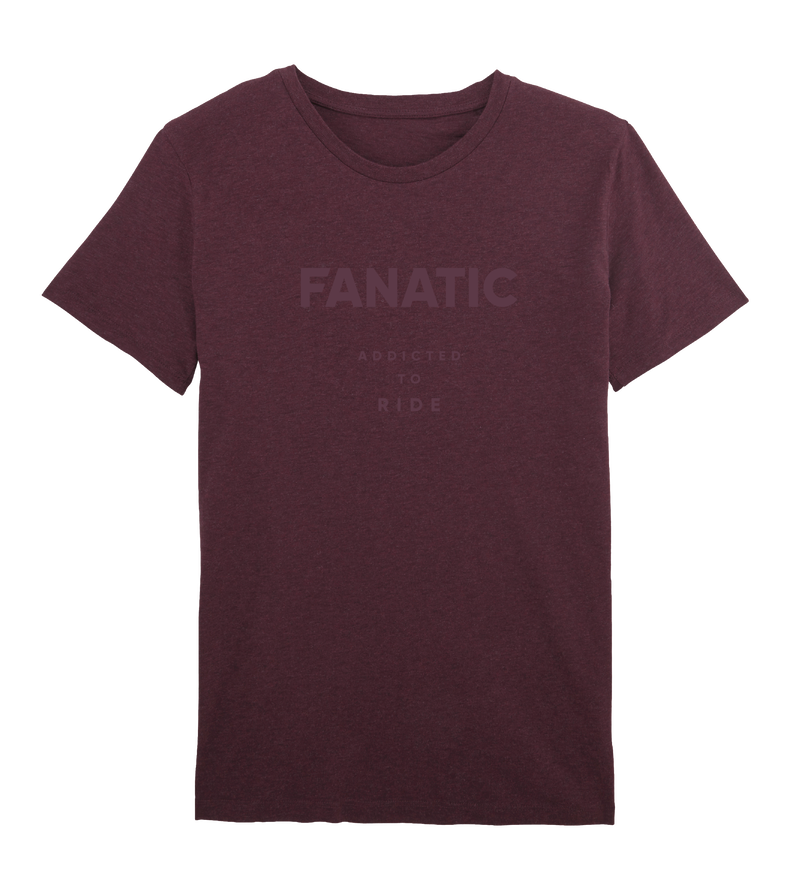 Tee SS Fanatic Men - heather grape red - 48/S