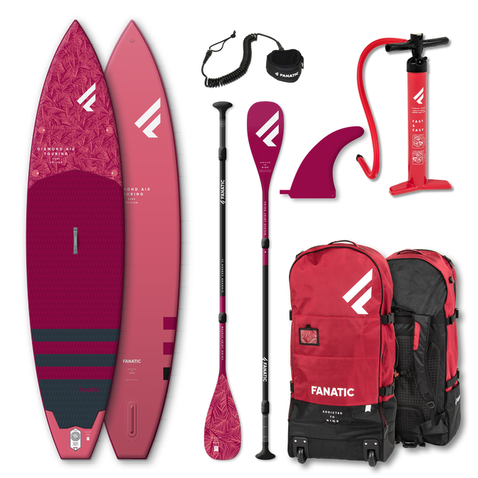 Package Diamond Air Touring - C51:berry - 11'6"x31"
