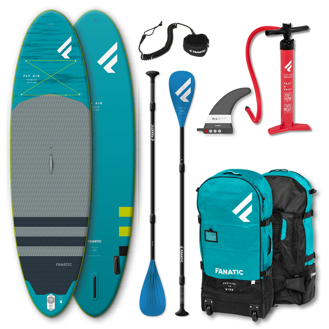 Package Fly Air Premium/Pure - C66:petrol/green - 9'8"