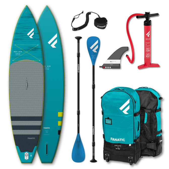 Package Ray Air Premium/Pure - C66:petrol/green - 11'6"x31"