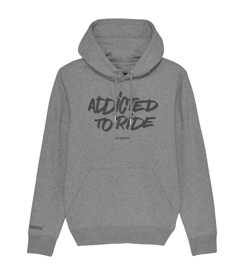Hoodie Addicted Unisex - mid heather gray - 46/XS