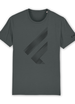Tee SS F Logo Men - anthracite - 48/S