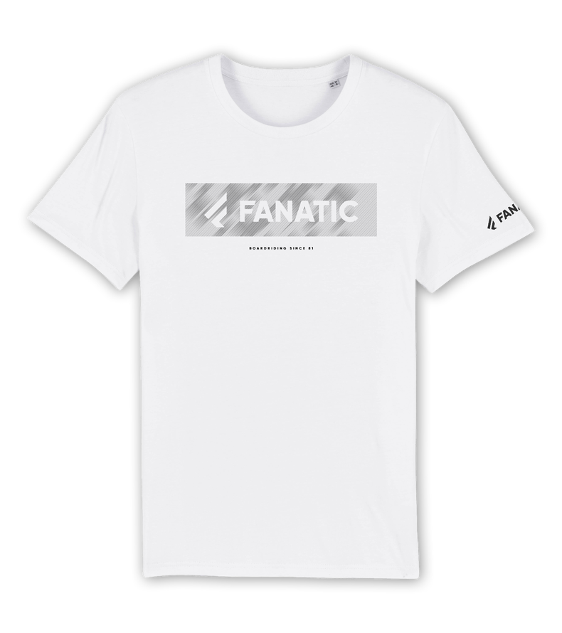 Tee SS Fanatic Logo Men - white - 48/S