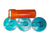 Insert Set for Fly Air Fit - C70:turquoise - Onesize
