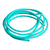 Rubber Rope for iSUP - C70:turquoise - Onesize