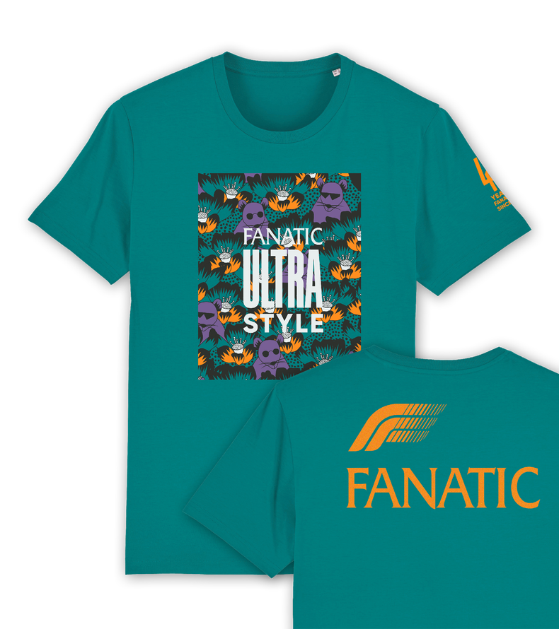 Tee Fanatic Ultra Style Rat 40yrs SS Unisex - 6xx petrol - 50/M