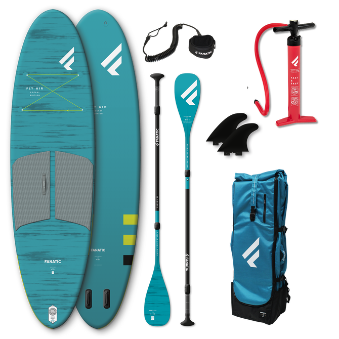Package Fly Air Pocket/C35 - C66:petrol/green - 10'4"