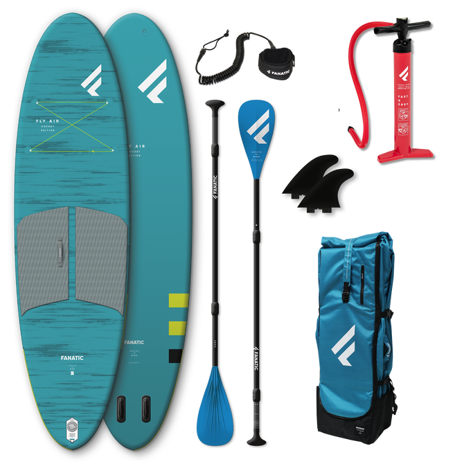 Package Fly Air Pocket/Pure - C66:petrol/green - 10'4"