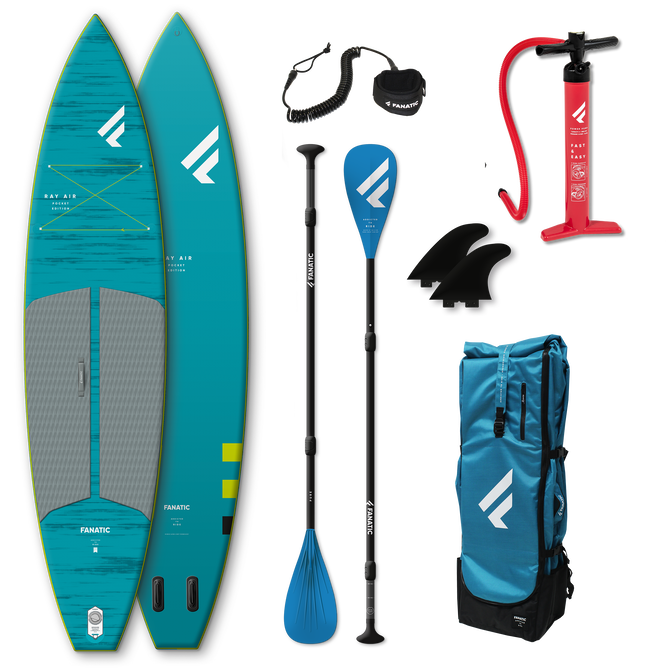 Package Ray Air Pocket/Pure - C66:petrol/green - 11'6"x31"