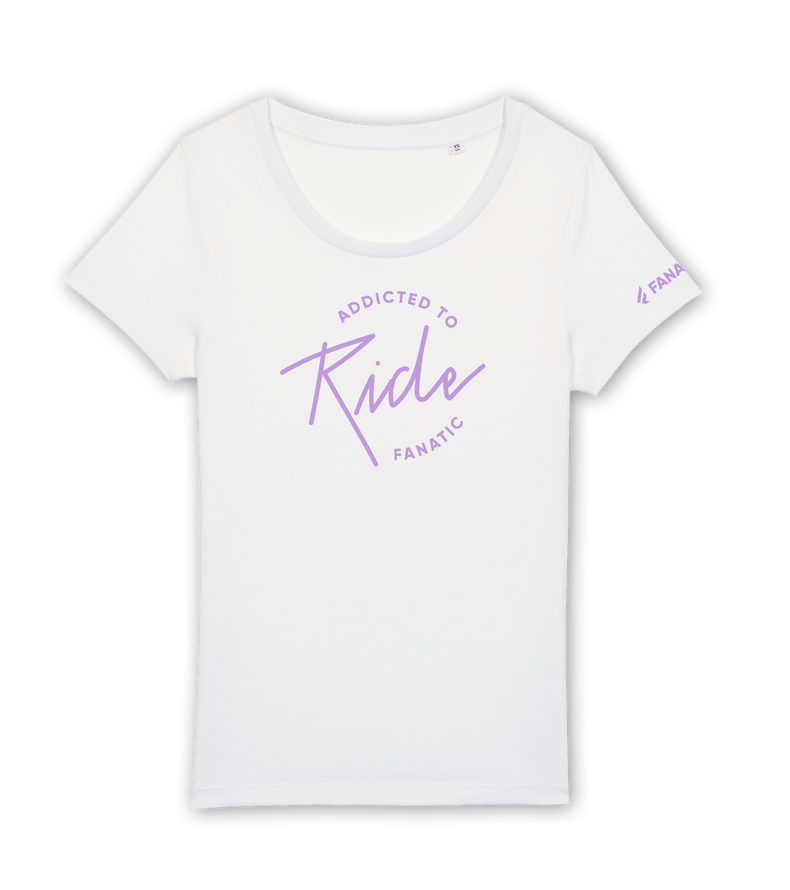 Tee SS Addicted Women - white - 36/S