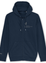 Hoody Zipped Fanatic unisex - 708 navy-blue - 46/XS