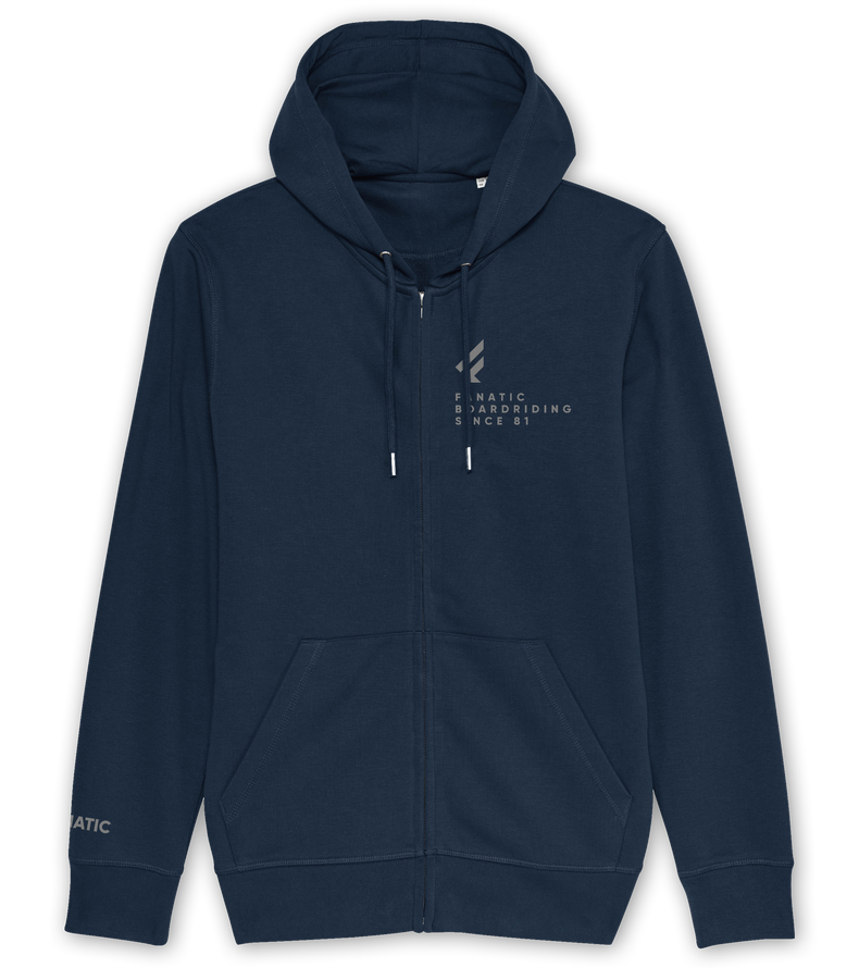 Hoody Zipped Fanatic unisex - 708 navy-blue - 46/XS