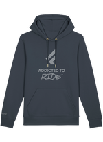 Hoody F Logo unisex - 242 india-ink-grey - 48/S