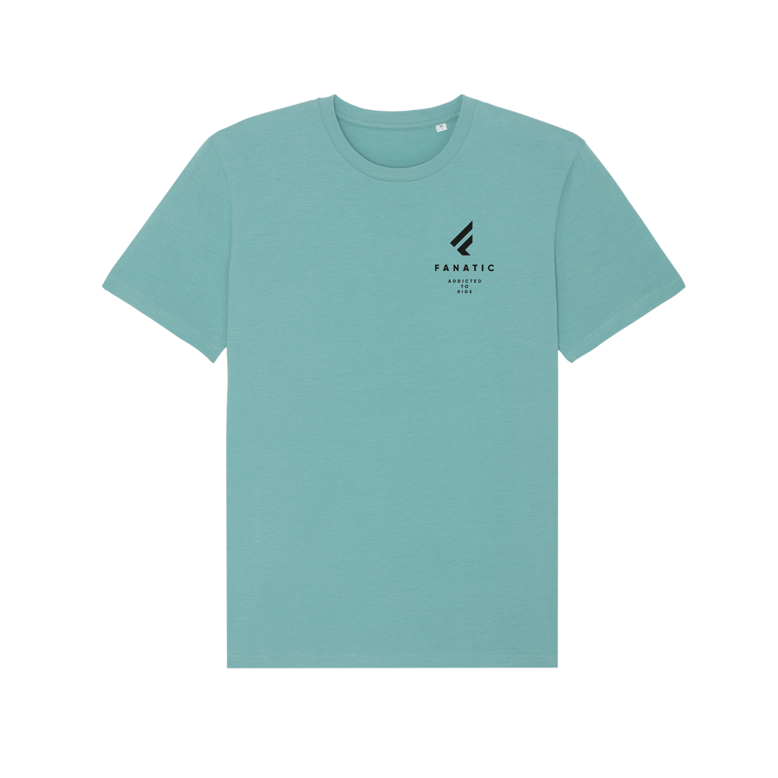 Tee SS Addicted men - 609 teal-monstera