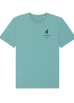 Tee SS Addicted men - 609 teal-monstera - 52/L