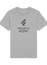 Tee SS F Logo men - 243 heather-grey - 48/S