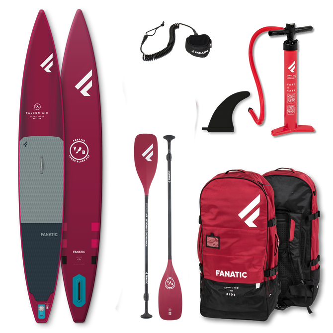 Package Falcon Air Young Blood Edition - C57:bright-red - 12'6"x22.0"