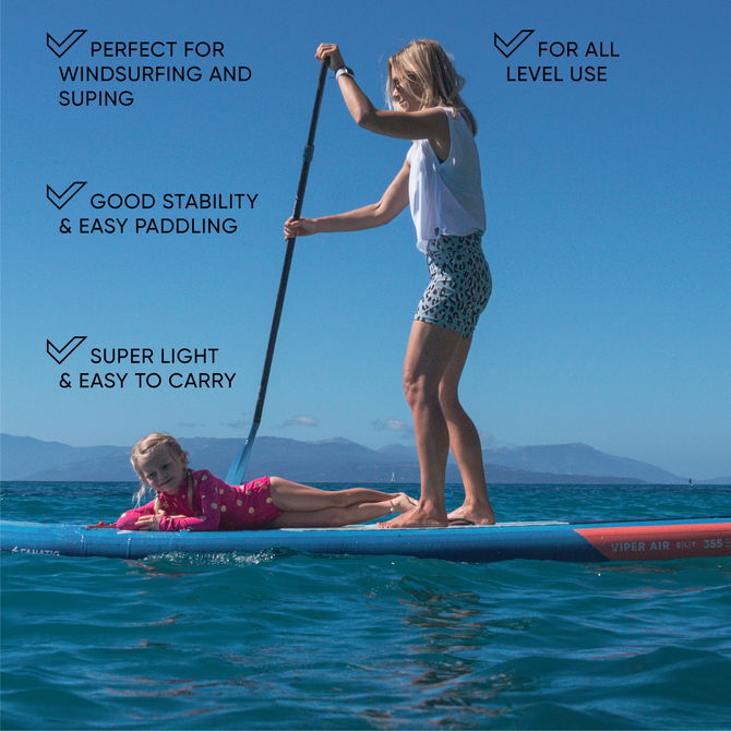 iSUP Package Viper Air SLT - C54:cyan-blue - 11'0''